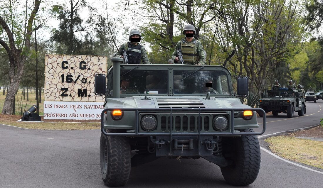 Ante hechos de violencia, desplaza SEDENA 500 soldados en Celaya y León