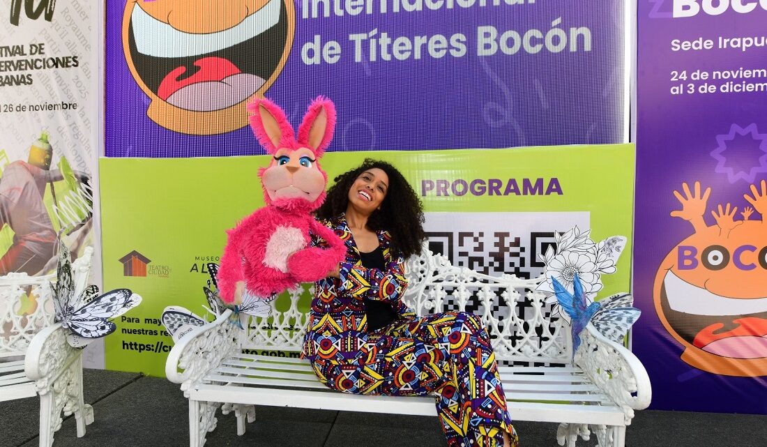 Disfrutan Festival Internacional de Títeres Bocón
