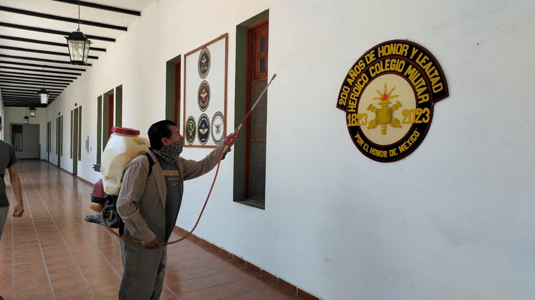 SSG toma medidas preventivas en Zona Militar por alta positividad de mosco del dengue