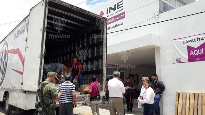 Recibe INE Guanajuato 15.3 millones de boletas electorales