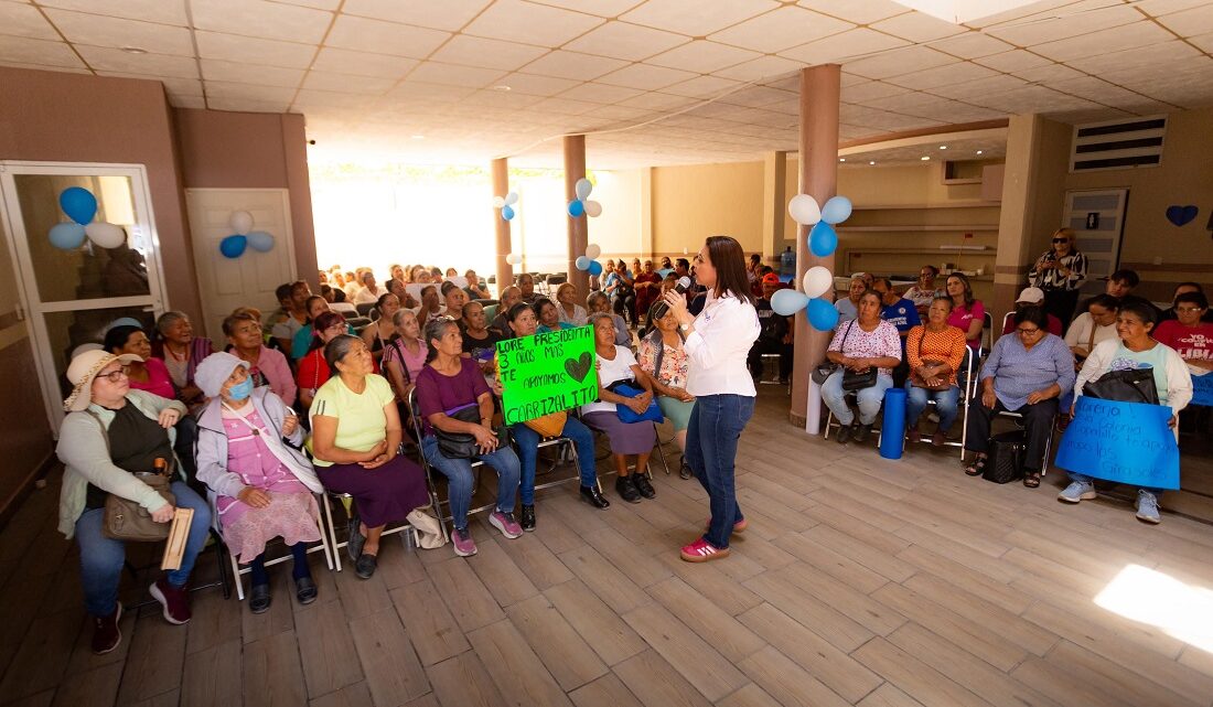 Va Lorena Alfaro por guardería en comunidad Lo de Juárez