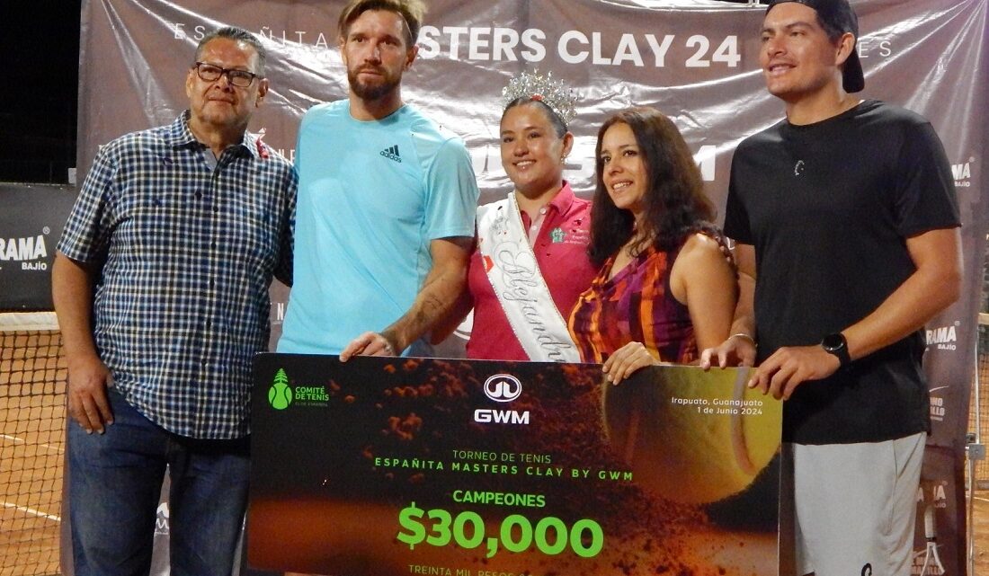 Total éxito del Torneo de tenis MastersClay en Club Españita