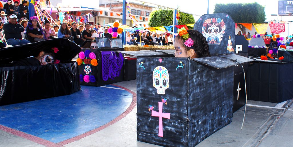 Fomenta delegación IV de la SEG tradición mexicana del Día de Muertos