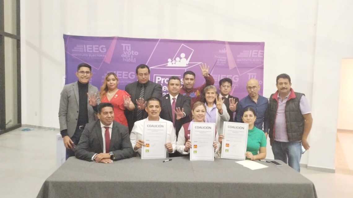 Oficializan alianza PAN-PRI-PRD en Guanajuato para el 2024