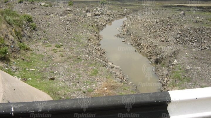 Preocupante: presas en zona de Irapuato, con muy bajo nivel